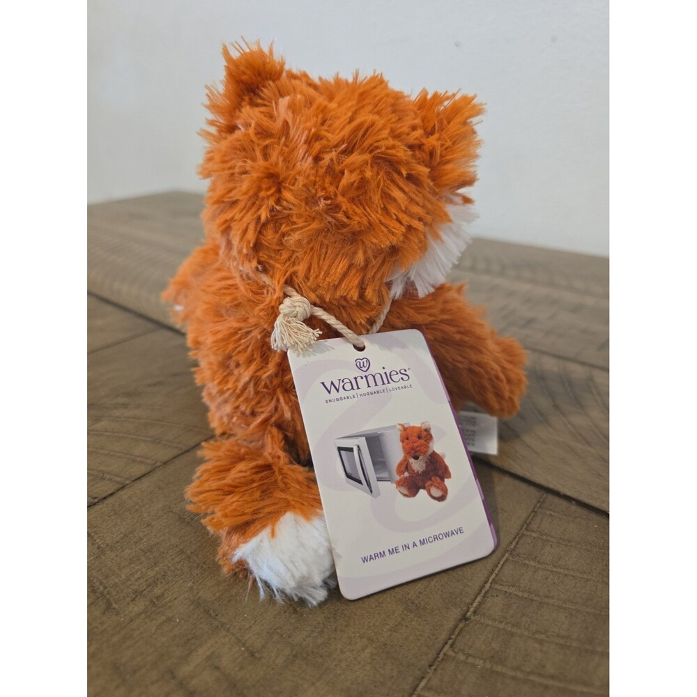Warmies Cozy Plush -  Fox Junior Mini Therapy Microwavable Heatable Toy
